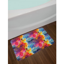 Seamless Abstract Art Bath Mat