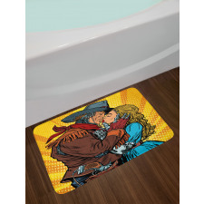 Steampunk Robots Bath Mat