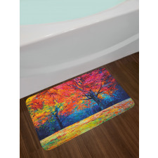 Seasonal Art Picture Bath Mat