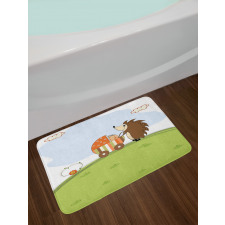 Baby Shower and Hedgehog Bath Mat