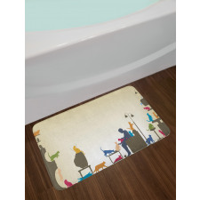 Crazy Cat Lady Home Bath Mat