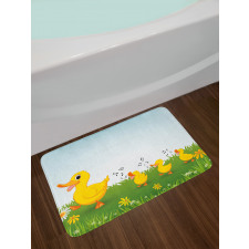 Mother Duck and Babies Bath Mat