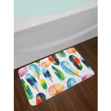 Birds Animals Theme Art Bath Mat