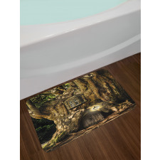 Fairytale House Tree Bath Mat