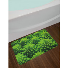Broccoli Kale Foliage Bath Mat