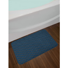 British Tartan Style Bath Mat