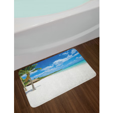 Tropical Island Seashore Bath Mat
