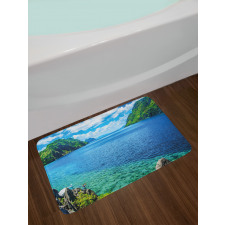 Scenic View of Palawan Bath Mat