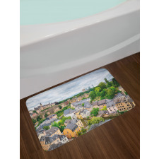 Old Town Luxembourg Bath Mat