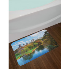 Central Park Autumn Bath Mat