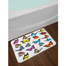 Butterflies Composition Bath Mat