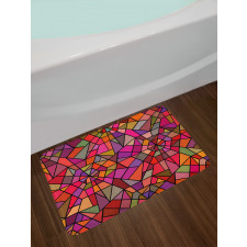 Vitray Mosaic Triangle Bath Mat