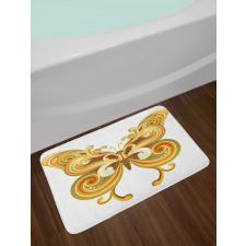 Macro Butterfly Bath Mat