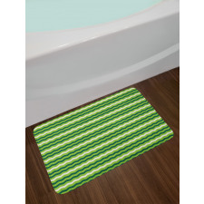 Wavy Lines Irish Cultural Bath Mat