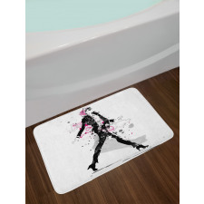 Woman Catwalk Bath Mat