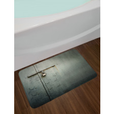 Warehouse Store Door Lock Bath Mat