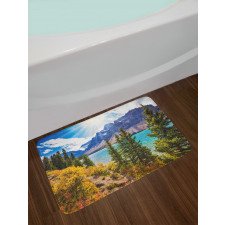 Canadian Glacial Lake Bath Mat