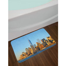 New York City Skyline Bath Mat