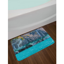 Marble Caves Chile Bath Mat