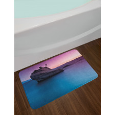 Bonsai Rock Lake Tahoe Bath Mat