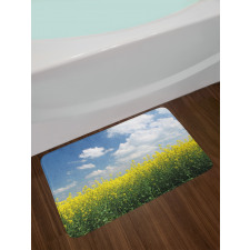 Rapeseed Field Germany Bath Mat