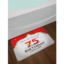 Royal Birthday Party Bath Mat