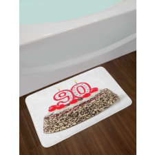 Tasty Cherries Candles Bath Mat