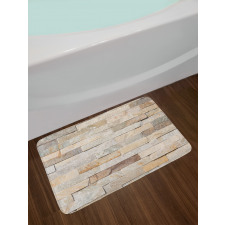 Brick Wall City Bath Mat