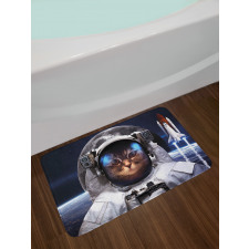 Space Traveller Pet Bath Mat