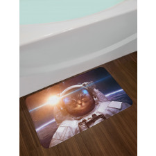 Kitty Lunar Eclipse Bath Mat