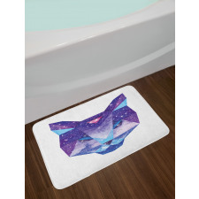 Star Clusters Head Bath Mat