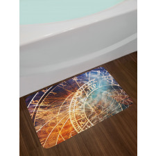 Old Prague Horoscope Bath Mat