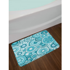 Mandala Round Bath Mat