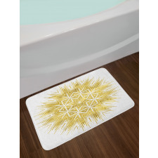 Geometric Vivid Bath Mat