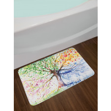 4 Seasons Colorful Bath Mat