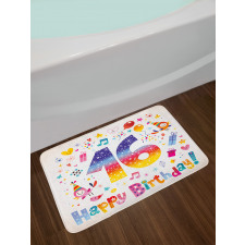 Teen Celebration Bath Mat