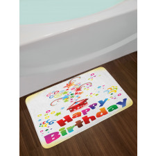 Surprise Gift Stars Bath Mat