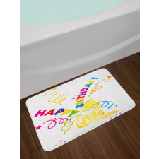 Surprise in Box Doodle Bath Mat