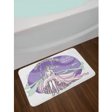 Party Dress Bride Bath Mat