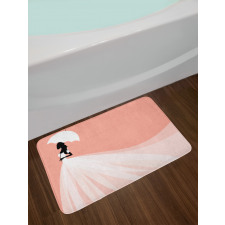 Wedding Umbrella Bath Mat