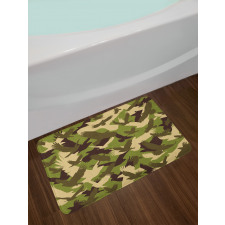 Open Wings Camouflage Bath Mat
