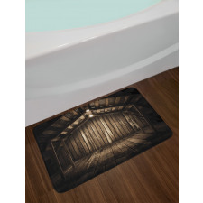 Wooden Cottage Bath Mat