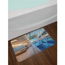 Calming Relaxing Pool Seats Bath Mat