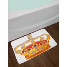 Majestic Royal Sign Crown Bath Mat