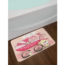 Puppy Carriage Bath Mat