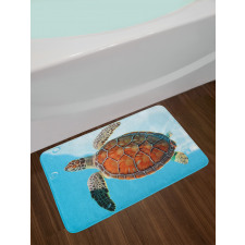 Sea Animal Caribbean Bath Mat