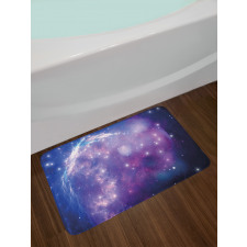 Purple Nebula Bath Mat