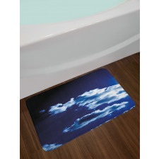 Sky Dramatic Clouds Bath Mat