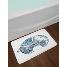 Mehndi Bath Mat