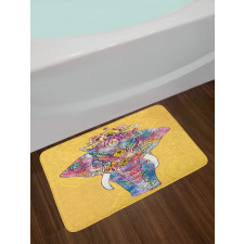 Luck Symbol Bath Mat